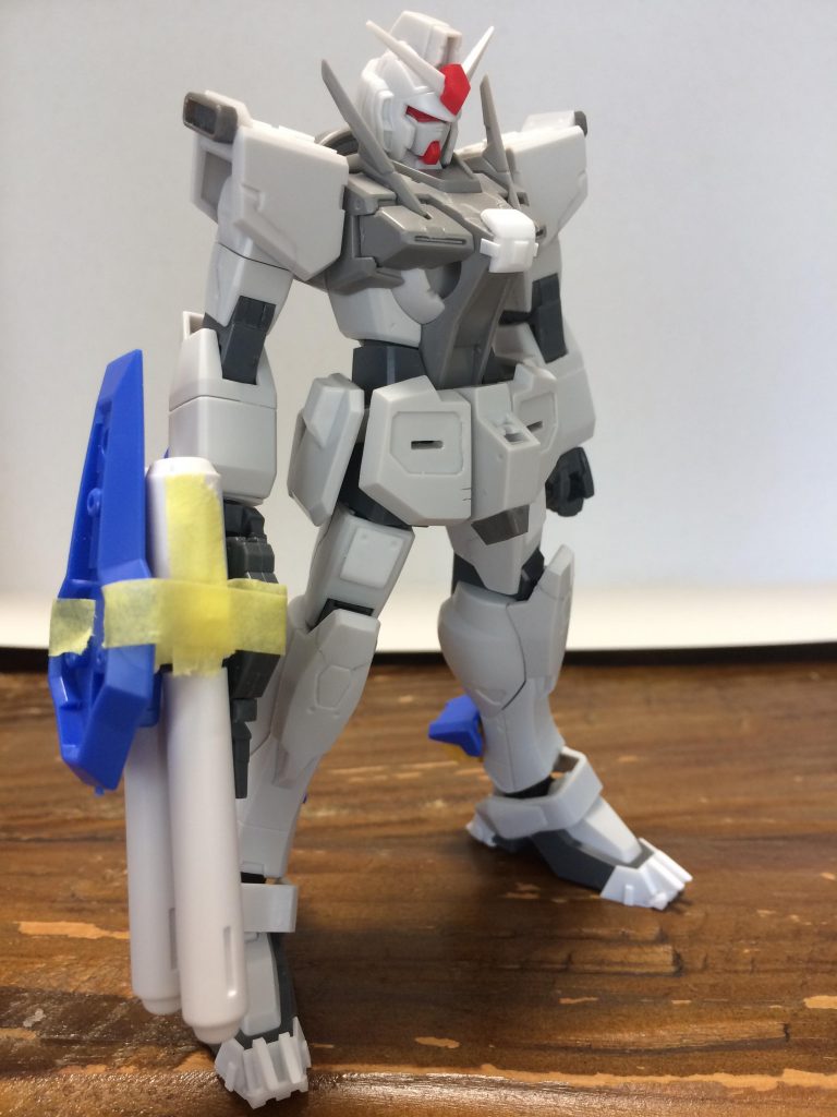 塗装前のOガンダム本体です。
+