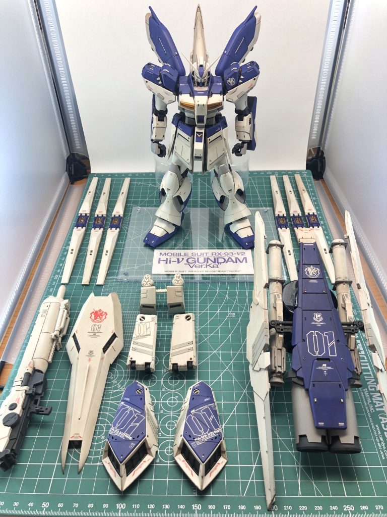 MG Hi-νガンダム–5枚目/制作者：かりんとう