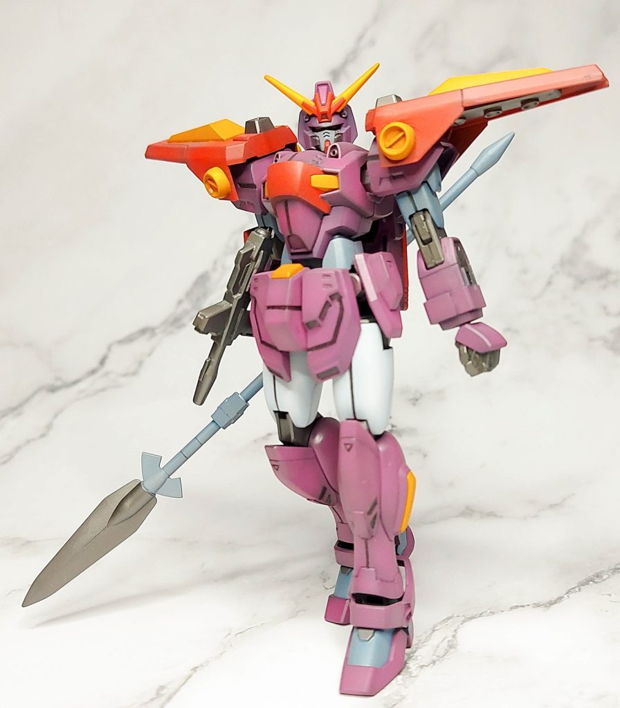 嵐ライジングガンダム–4枚目/制作者：Moki Plamo