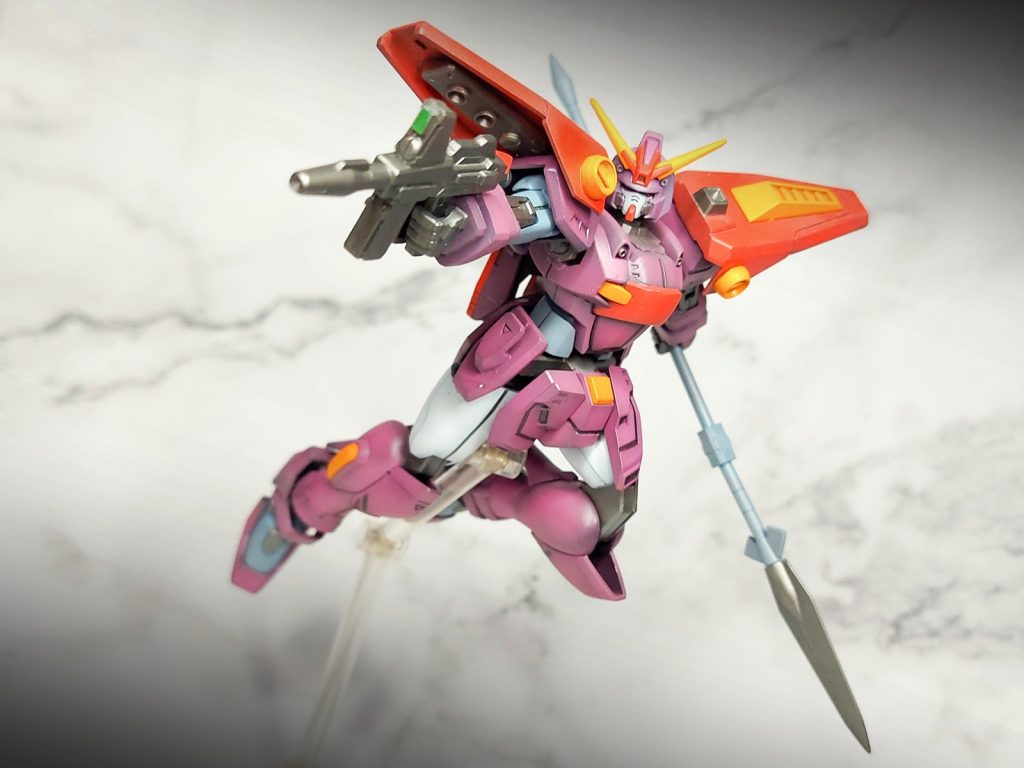 嵐ライジングガンダム–5枚目/制作者：Moki Plamo