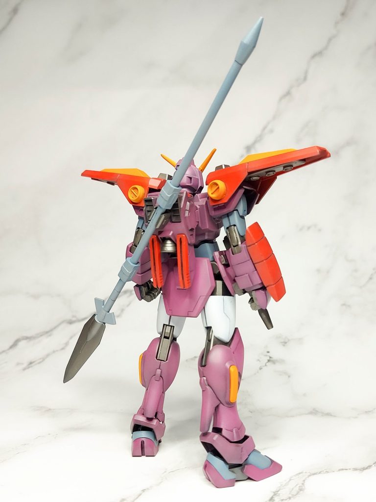 嵐ライジングガンダム–3枚目/制作者：Moki Plamo