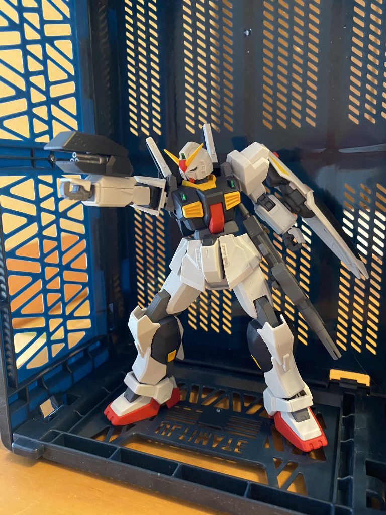 パワードアームズパワーダーから腕部ガトリングを拝借！アレックスっぽさも...あるよーな笑