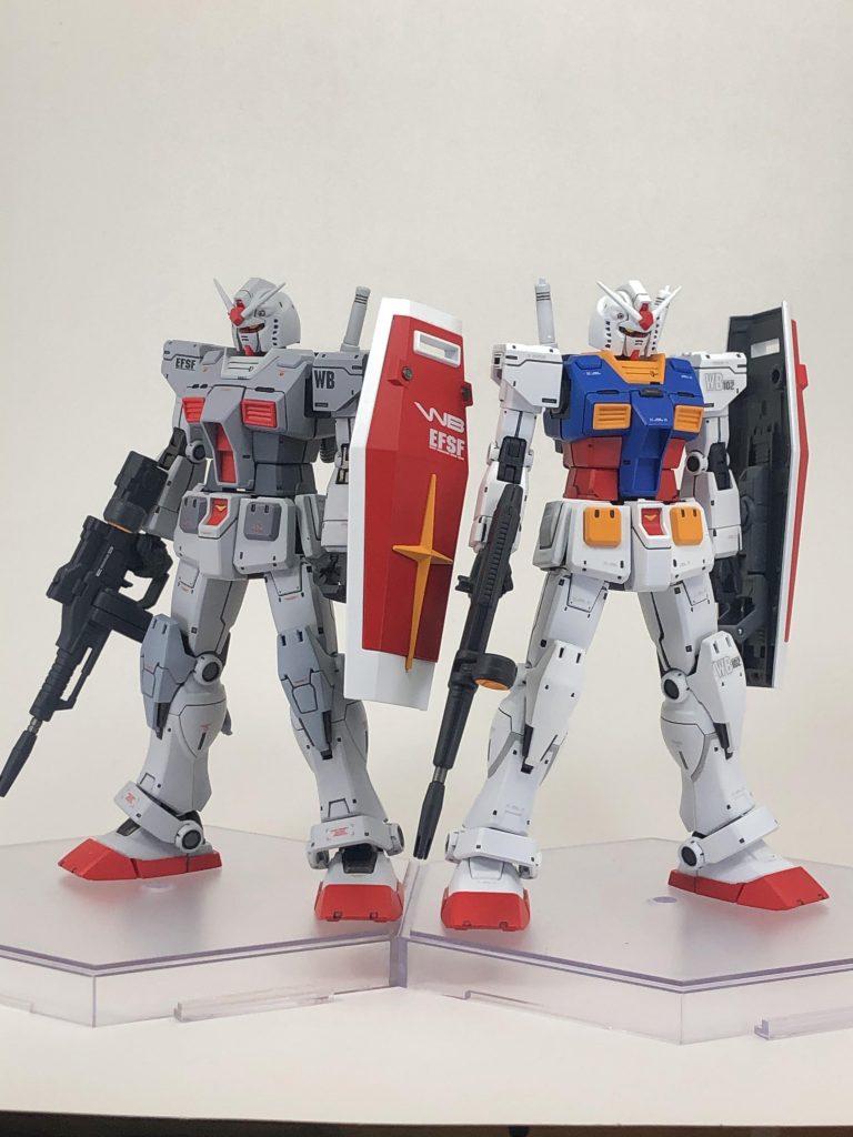 最後に、ノーマルカラーとロールアウトカラーのツーショット！