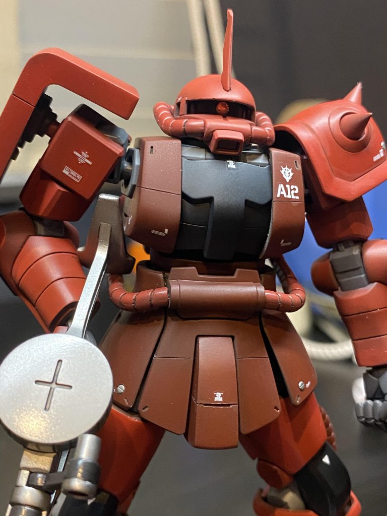 頭を削って調整しました。