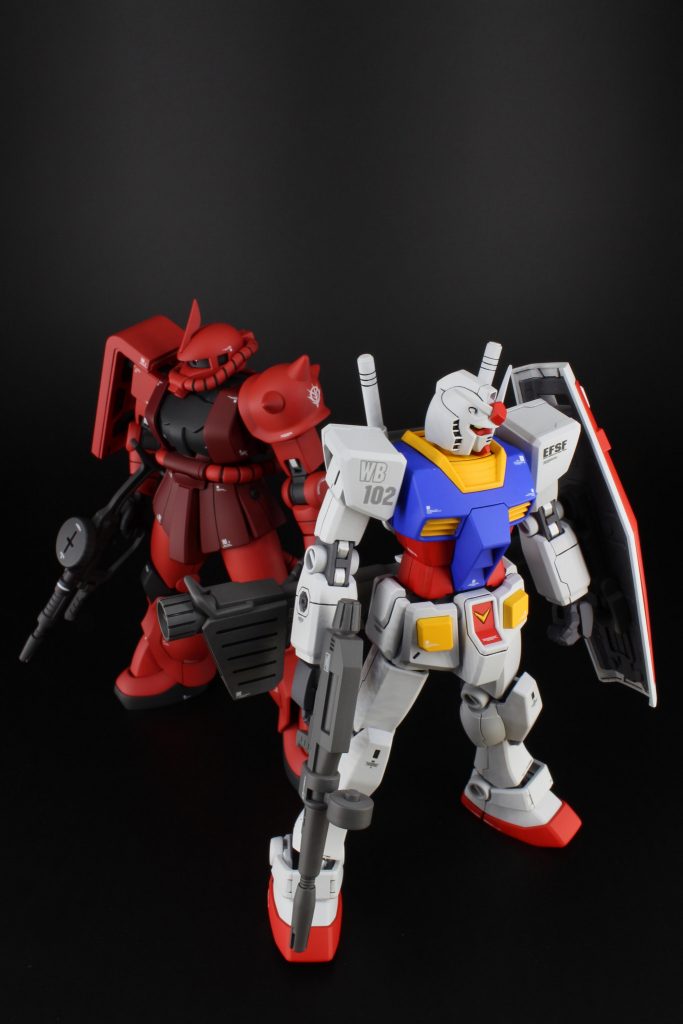 並べて写真が撮りたくて2機同時制作しました(o´艸`)