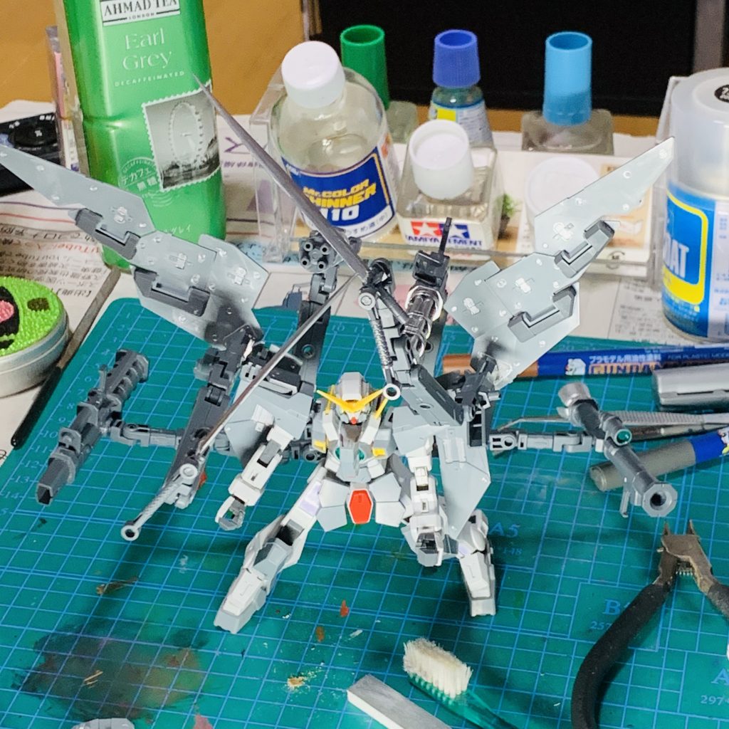 武装展開状態。