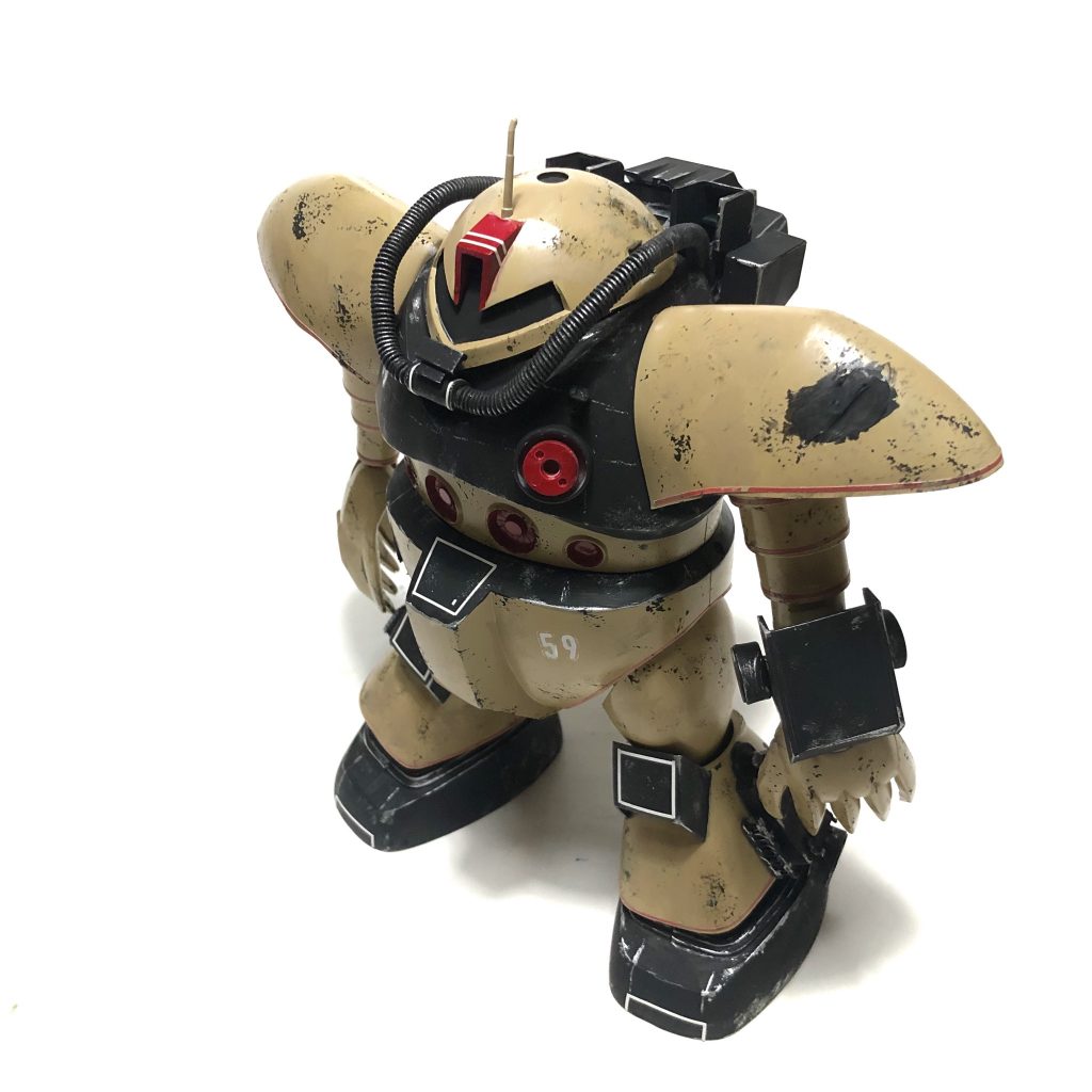 旧キット1/100「ゴッグ砂漠仕様」–3枚目/制作者:GORO55