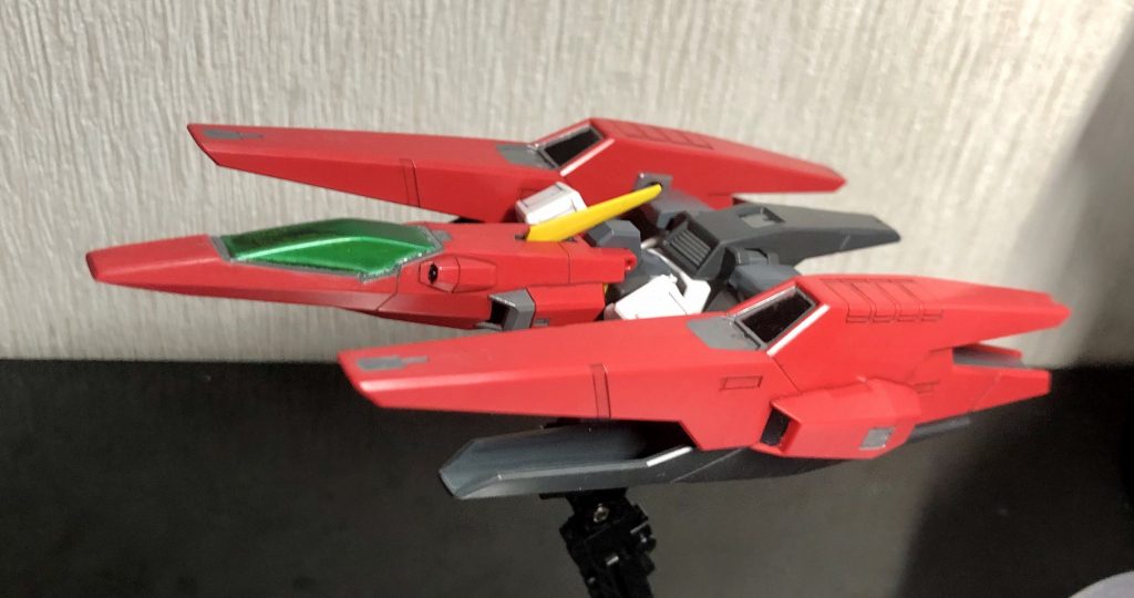 変形も特に改造してないので通常の手順で変形可能