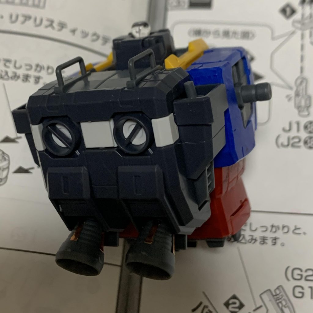 ランドセルと首元完成。