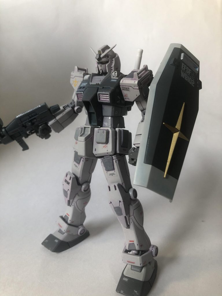 一般的な装備w(ORIGIN準拠で言うと中期型装備)武装等も大きな加工はしていません