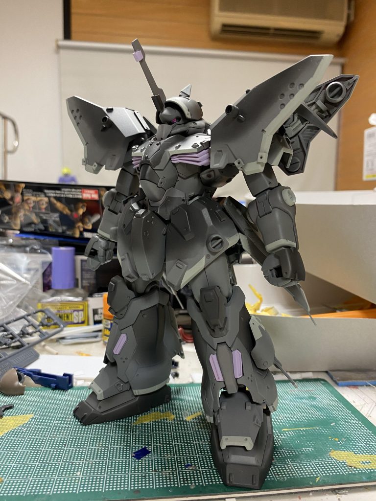 基本塗装完了。ここからマーキング、トップコート、フィルタリング。
最近この辺にしっかり時間を掛ける様にしています。