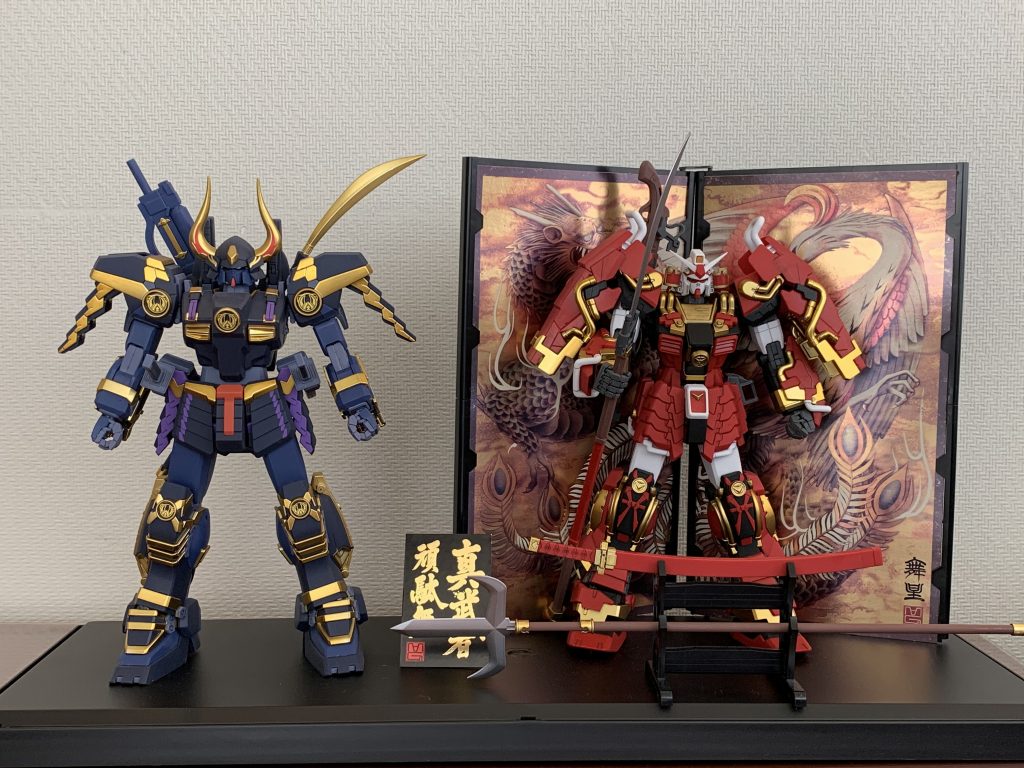 真武者頑駄無を完成させたのが、去年の子どもの日頃。一年経って、ようやく仲間（？）を用意してあげられました。