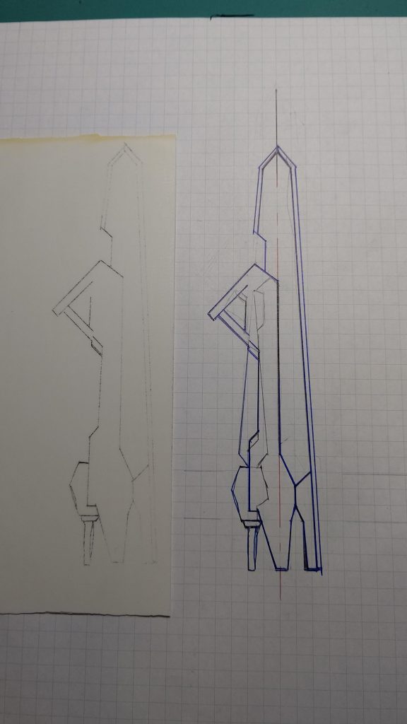 GNﾌﾞﾚｲﾄﾞから大きさをだいたいで書き出し