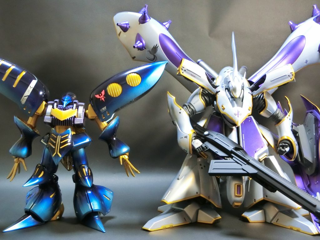 キュベレイと並べるとかなりやばい奴作ってたんだと実感