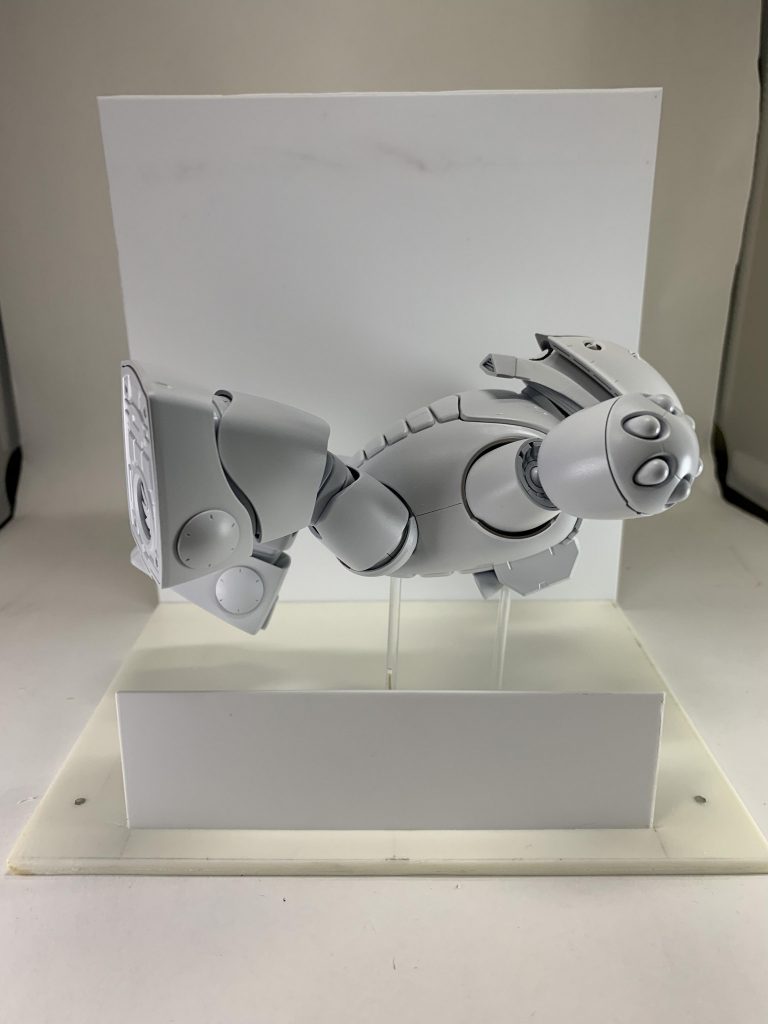 仮組み土台に穴を開けてアクションベースのように活用