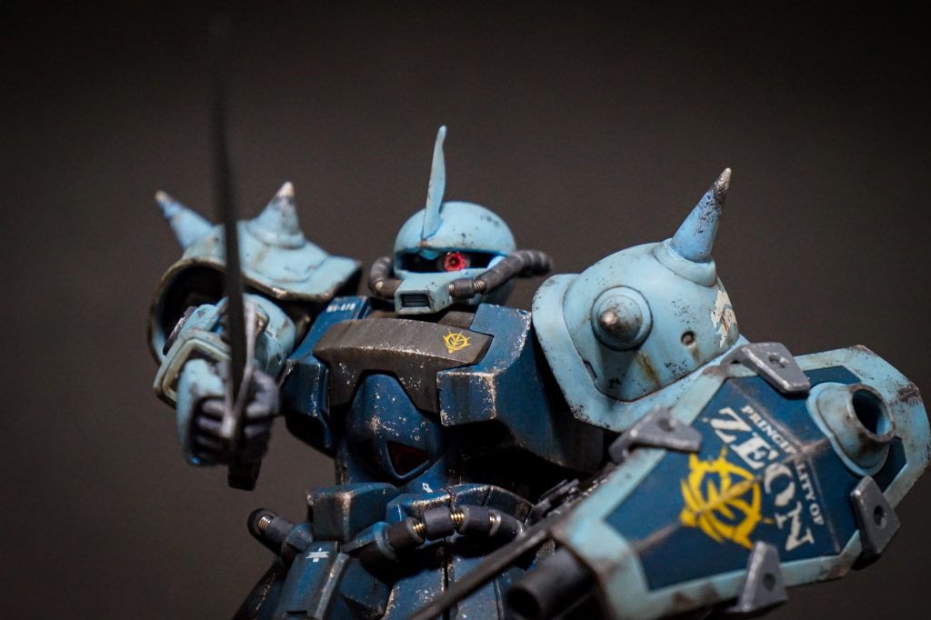 動力パイプも武器のスクラッチも初めてだったので、色々と勉強になった作品になりました！そもそもジオンの機体を作ることが初めてだったので、とても楽しかったです。