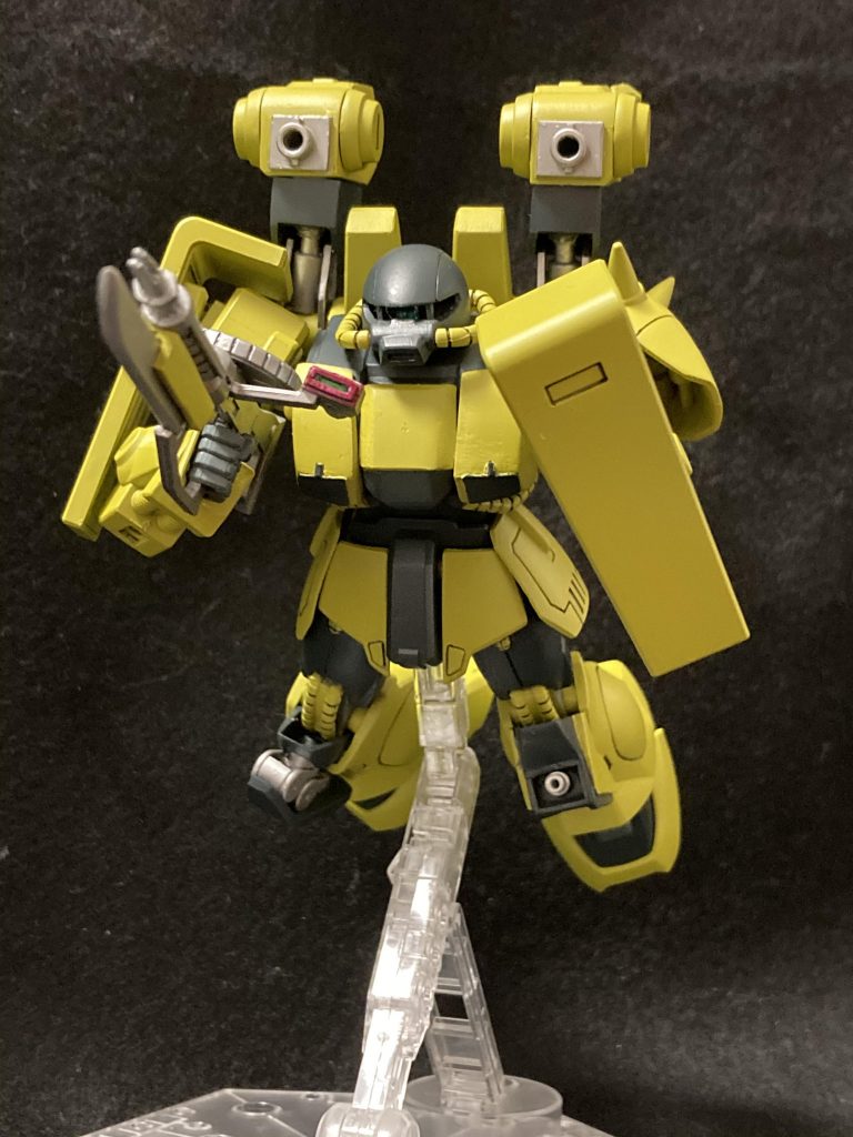 「頼むぜ皆！(他力本願寺住職(22))」
主人公級の機体が乱立する中ピョンコピョンコ跳び続け，バトルロワイヤルでは臆病すぎて生き残る…そんなモブキャラとして登場する立ち位置を夢見て僕はまたハイザックを作ります(:3_ヽ)_ではまたお会いしましょ