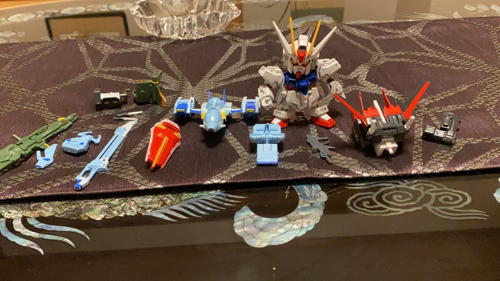 ストライクガンダム✩.*˚各形態再現出来るのがすごいです（*｀・ω・*）ゞ