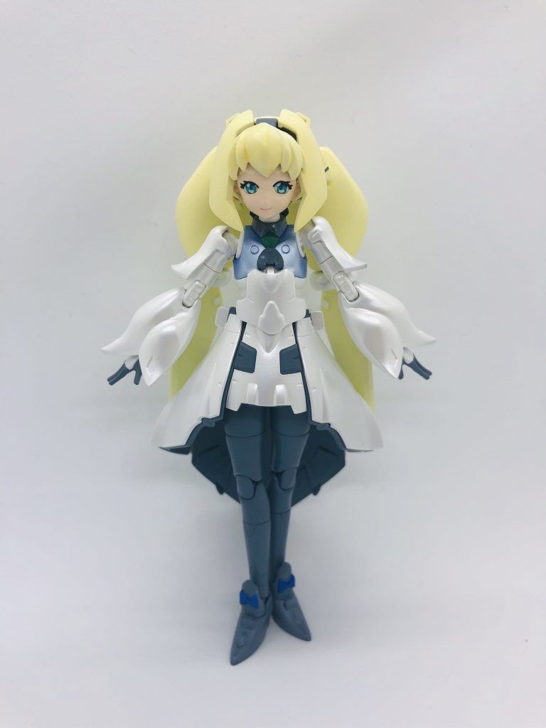 リアル状態の顔も作成しました。アイペイントが難しい…😥