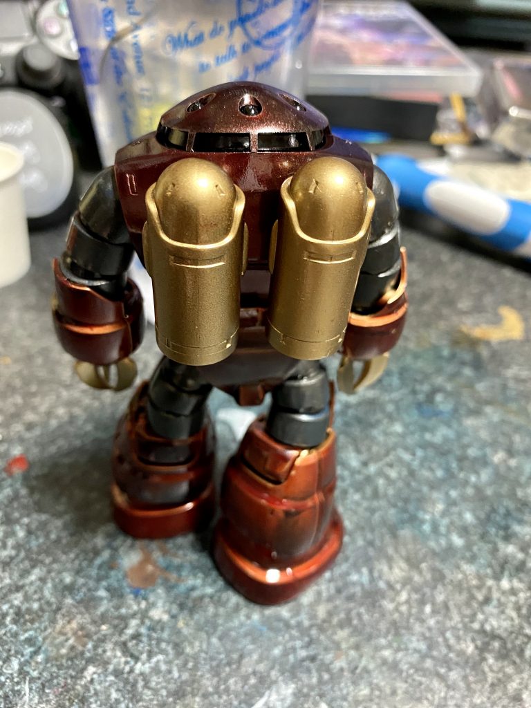 ゴールドのタンクがアクセントです😄