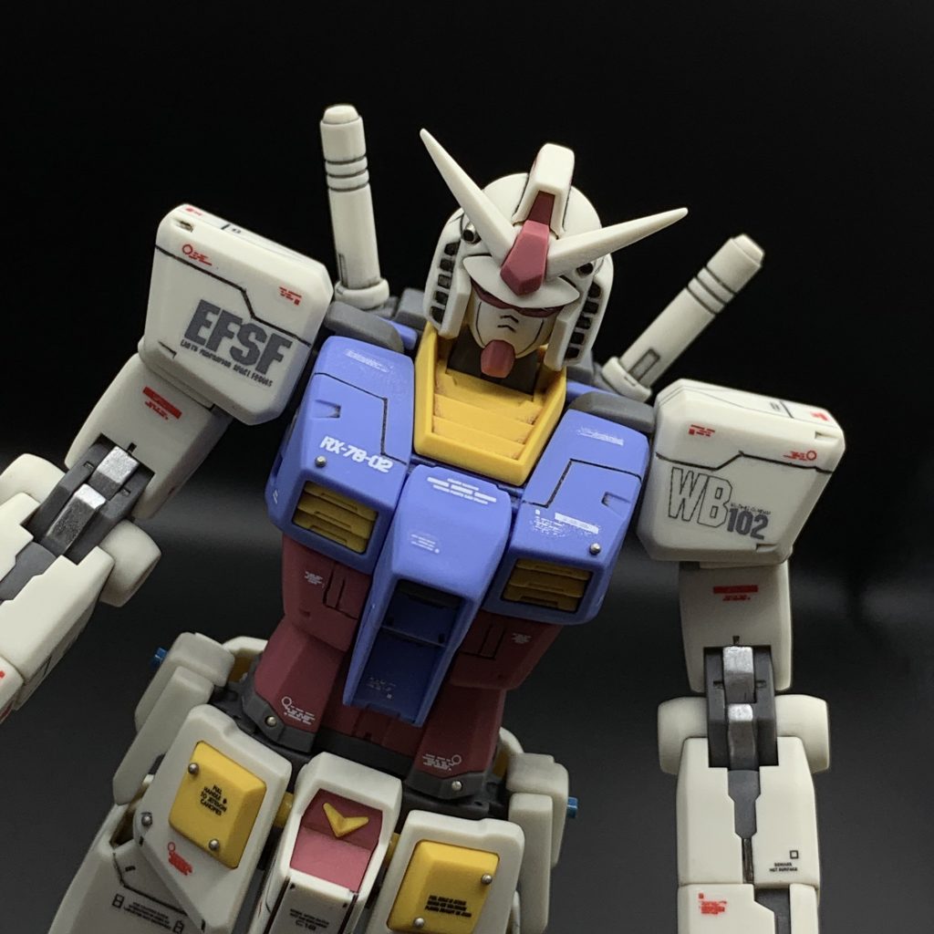 20作品目になりました。前作のRG RX-78-2とはまた違って仕上がりに満足です。