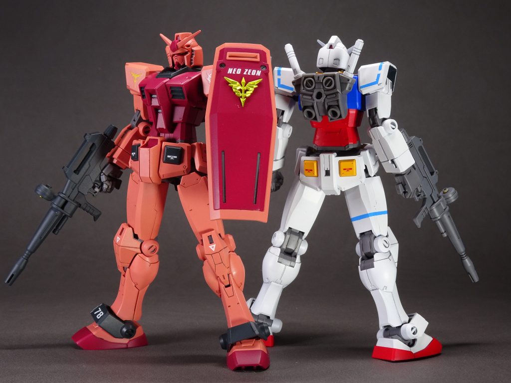 アムロ機背面です。
    +