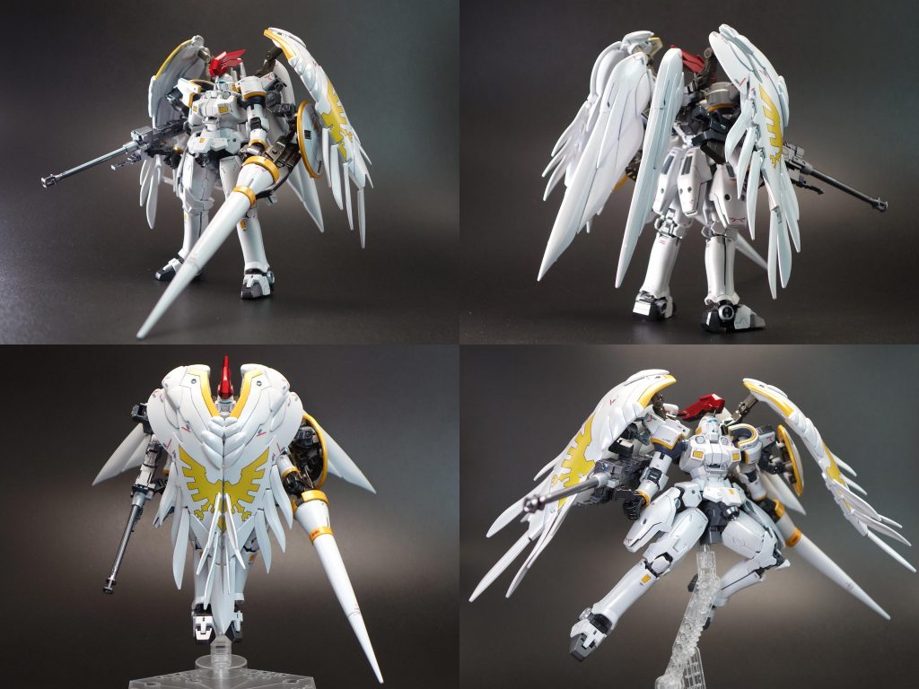 トサカと槍を新造それ以外は小改造で出来ました。