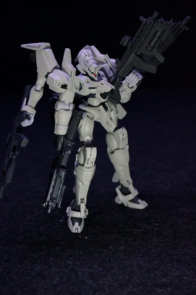 搭乗者のスナイパーとしての資質は非常に高い。しかし、彼女の個人的な意見であれば「アサルト(強襲)の方が、　サーチアンドデストロイだから　考えなくてラク・・・。」だ、そうだ。