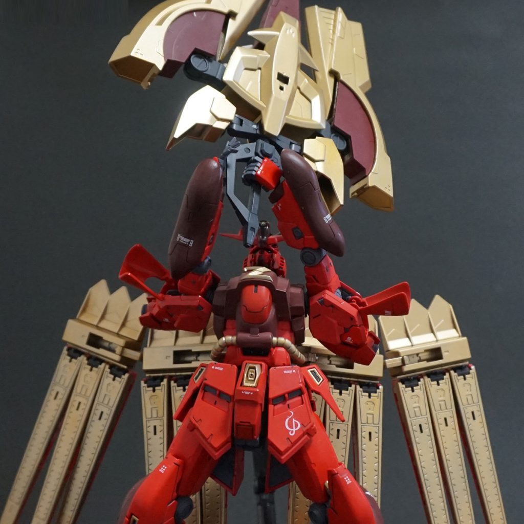 ジオニックソードの保持は少々厳しいですね・・・