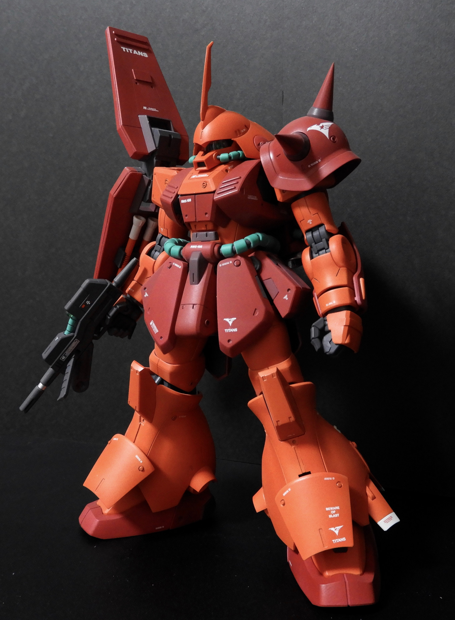 ガンプラ MG マラサイ 改修 塗装済完成品 - プラモデル