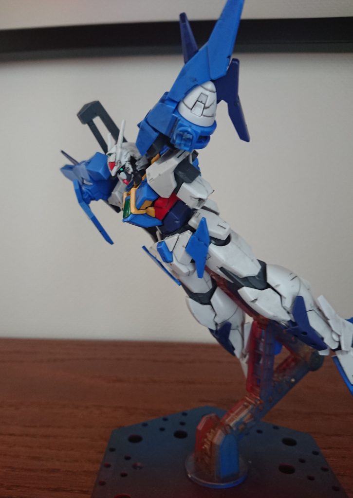 チャンピオン戦切り抜け時
砕け散った後の腕の状態は付け替えで再現しました