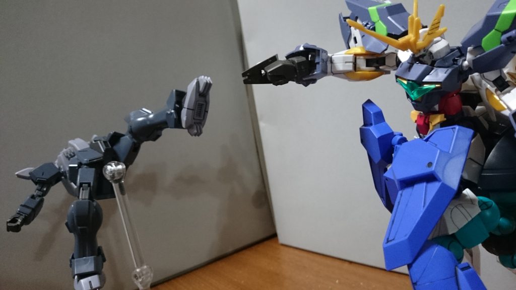 「ちょと待った!俺サイコドートレスじゃなくて、普通のサイズのエルドラドート―――も゜ろんッ」バキィッ