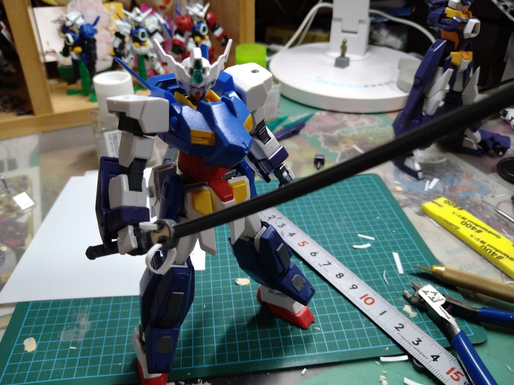 塗装前はこんな感じ。