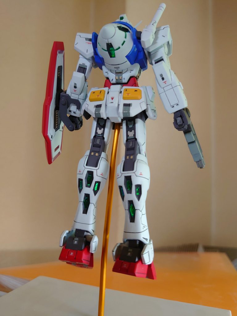 ダブルオー系の機体はバーニア少ないのでちょっと楽でした❗