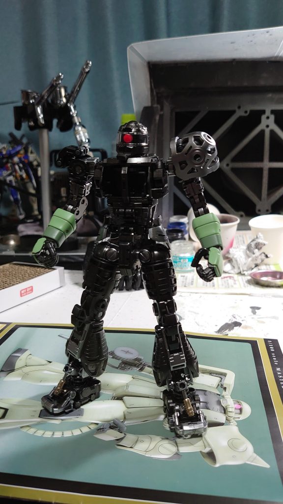 後ろが汚いですが、外装パーツを着ける前になります。    +