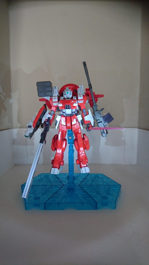 3番機Ez-SR FOXHOUND改[イフリート]
サブデバイス ハロ
機体スペックは1番機同様
こちらはゼロシステム・AI技術を複合させた仕様になっており、2番機同様1番機をサポートできるようになっている
3番機特長としてサイコジャック・ゲシュマイディッヒパンツァーなど特殊な機構を実験的に搭載している
他にはヤジマコーポレーションからの技術委託を請けて運用されている