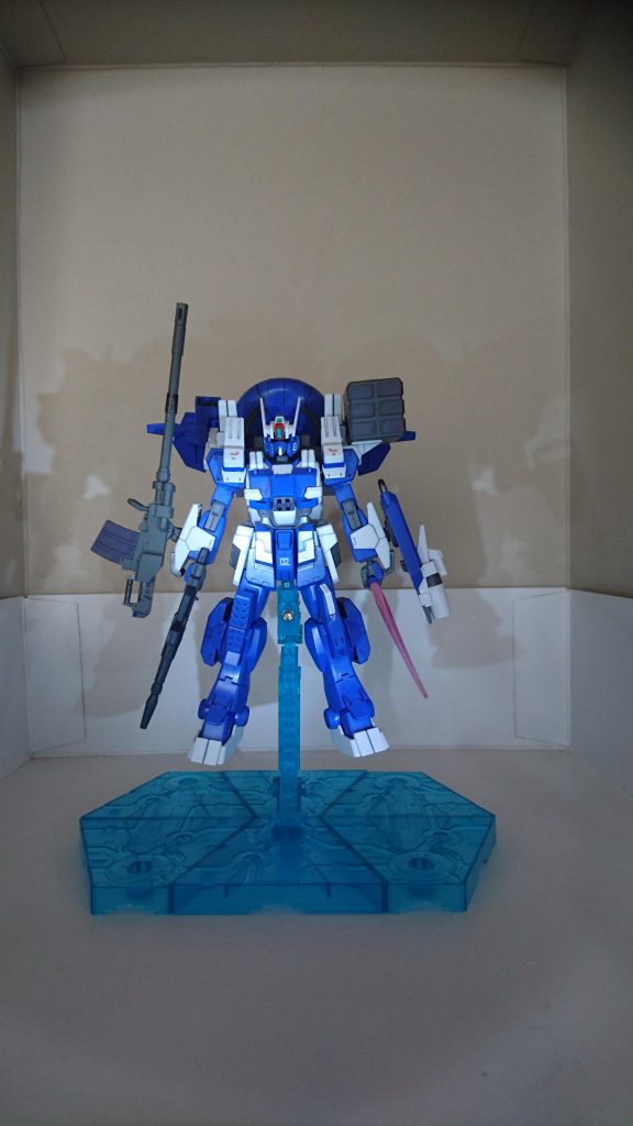 2番機Ez-SR MAXIMA改[シヴァ]
サブデバイス ハロ
モビルドール機能やドラグーンなどの無線技術を複合的に採用しメインの1番機にとって最良の結果をサポートできるようにされている
大まかなスペックは1番機同様
ビームサーベルは出力調整により超巨大ビームサーベル迄出力可能とある違法ダイバーが「どっちが悪役かわからない」と言葉を残した程の大きさだった