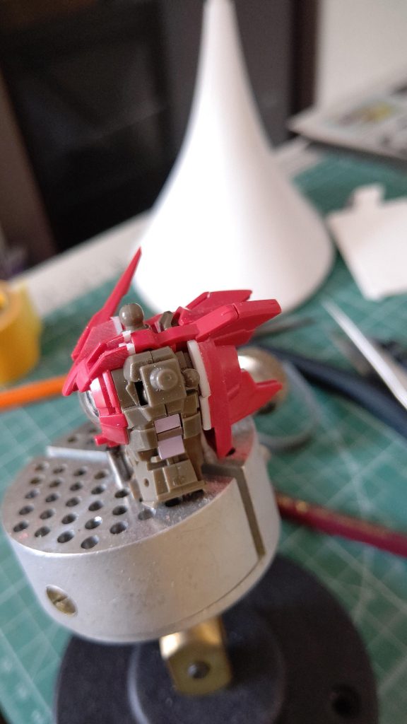 後ろはﾌﾟﾗ板で幅増し