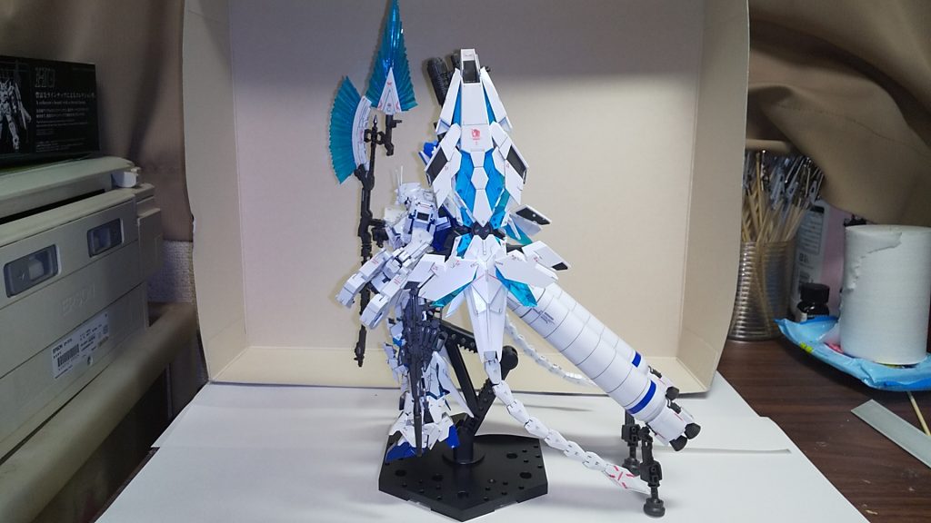 側面。アーマーＤＥがデカい・・・💦