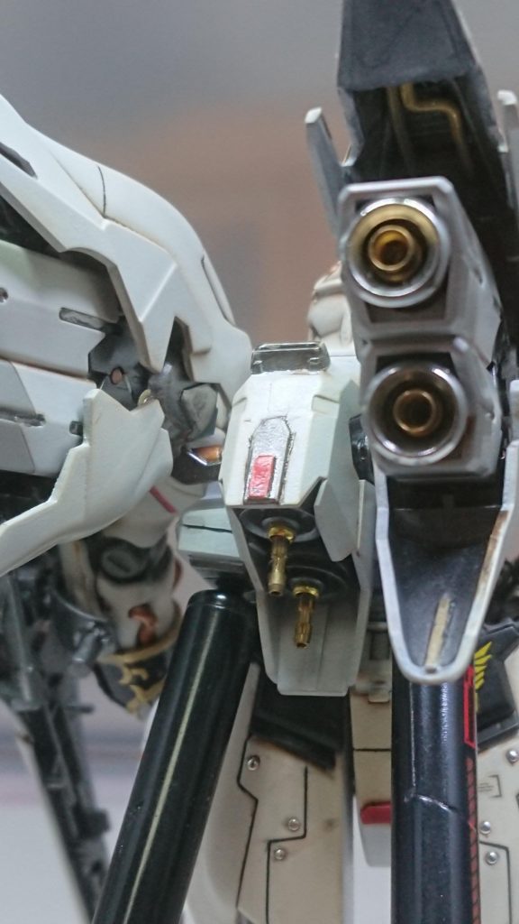 バックパック。
バーニアカバー(?)内部の真鍮線が何気にお気に入り
バーニアの金色パーツはライターの部品。某フォロワーさんに教えてもらいました✨ありがとう