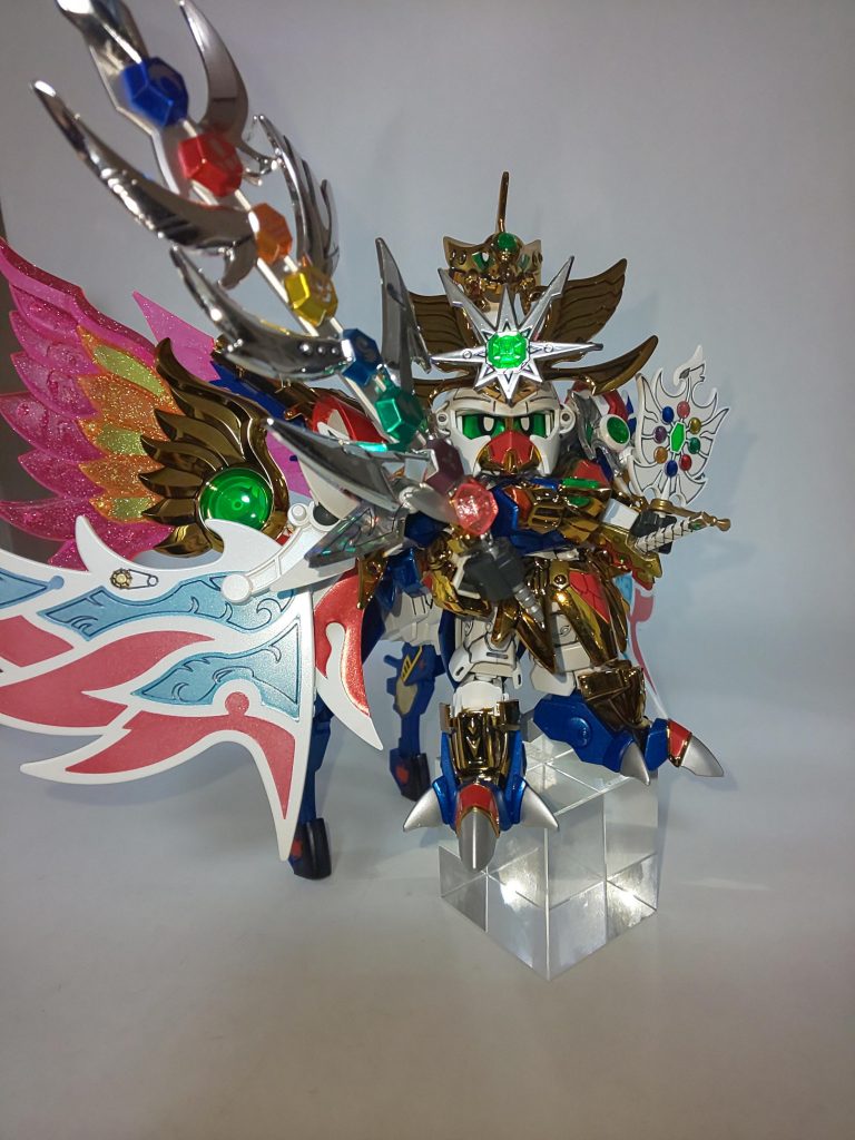 連動企画！輝馬王形態！
ほとんど飛駆鳥大将軍です！