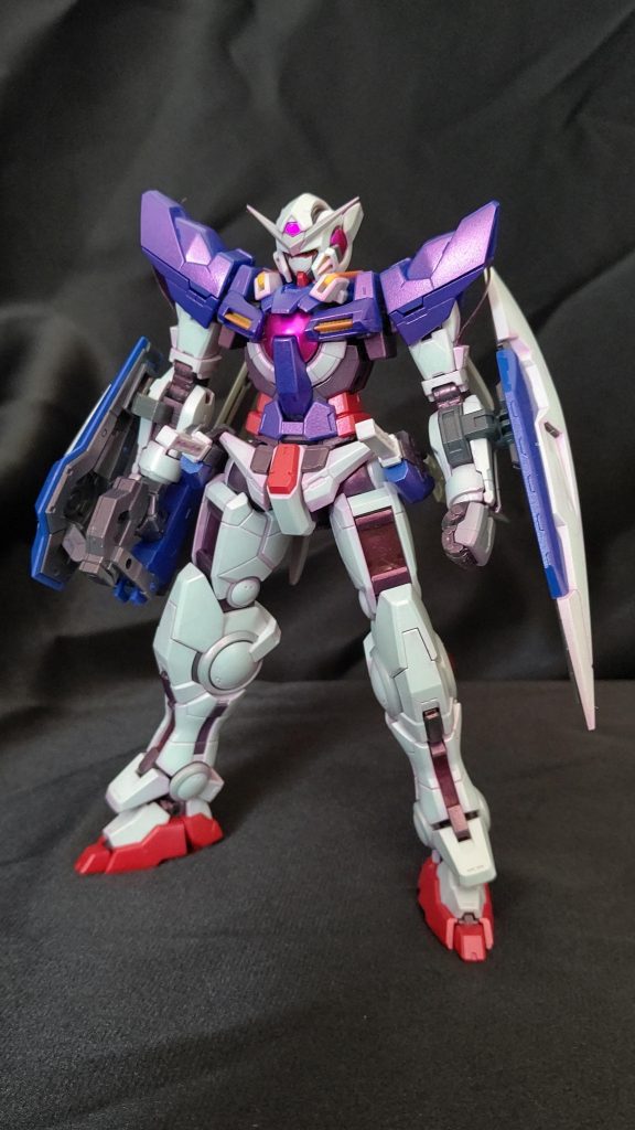 写真では分かりにくいですが、全体にﾙﾋﾞｰﾚｯﾄﾞを塗装しているので、実際では白い所も赤く発行した感じになっています。