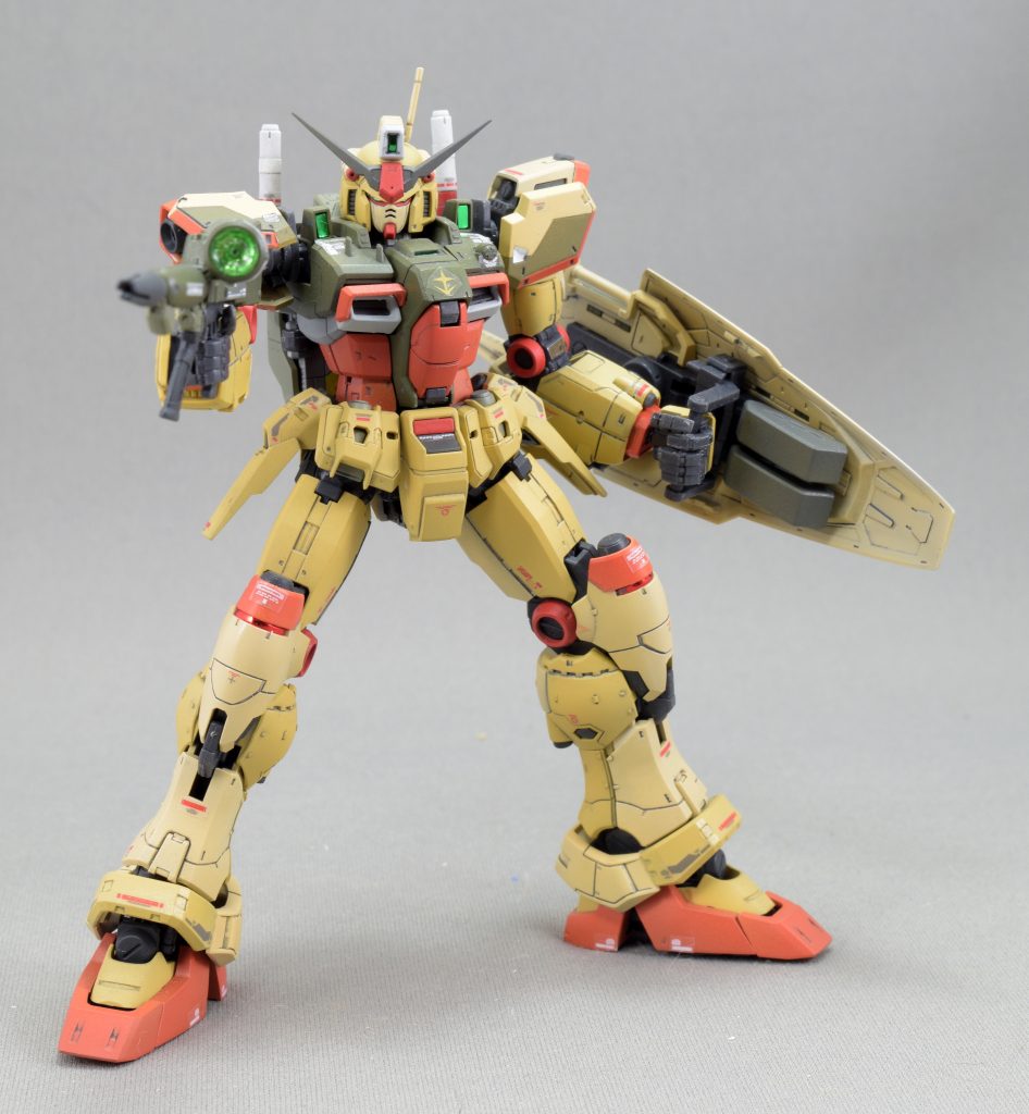 しかし､結構昔に完成させたので､かなり関節がキシキシいっている…。