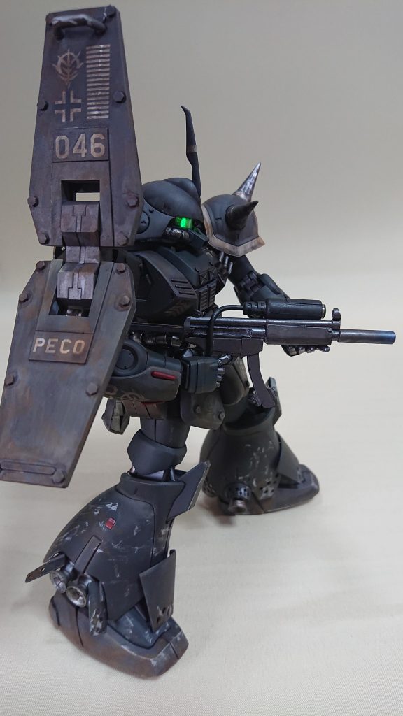 H&K MP5はフルスクラッチ。可変ストックです。