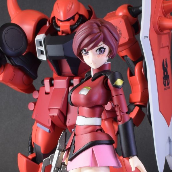 ザクウォーリアもできました。