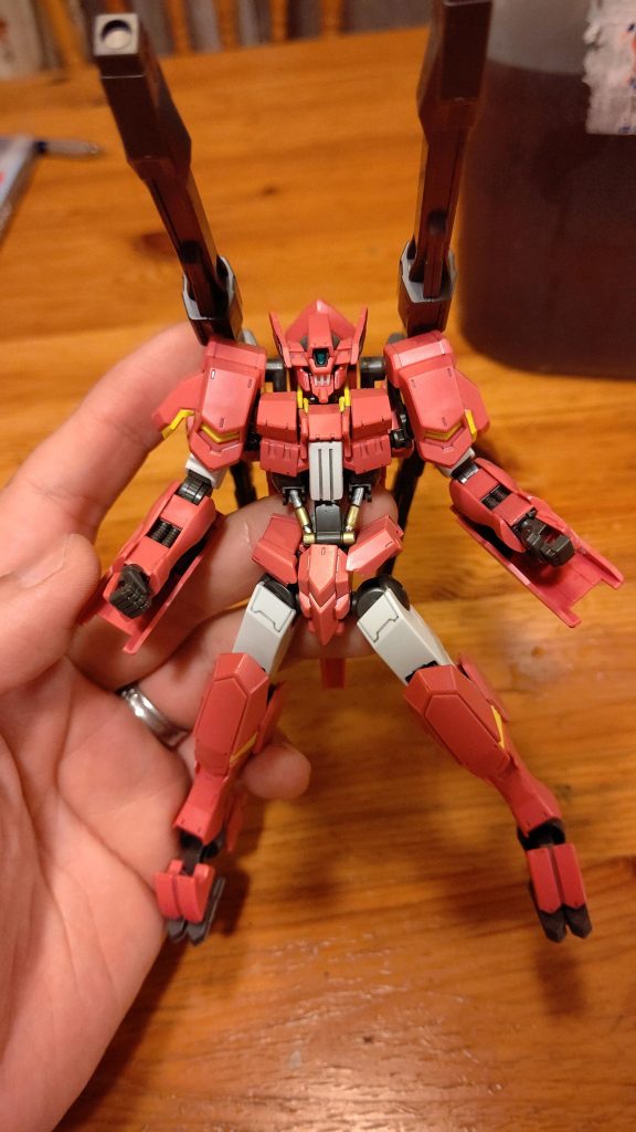 以前作った素組みのフラウロスを発掘して、改造しました