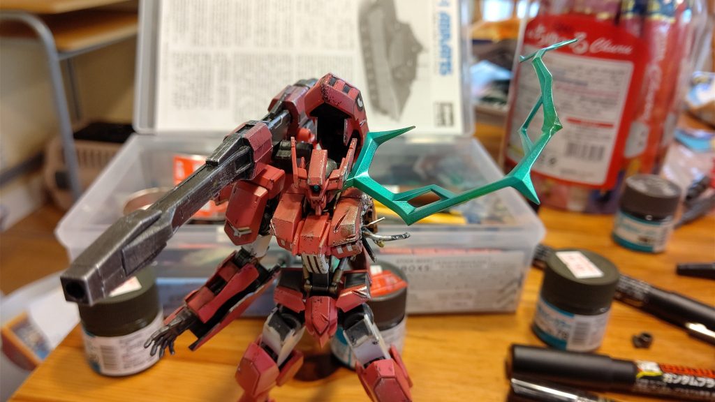 最後に眼光エフェクトを付けて完成です!