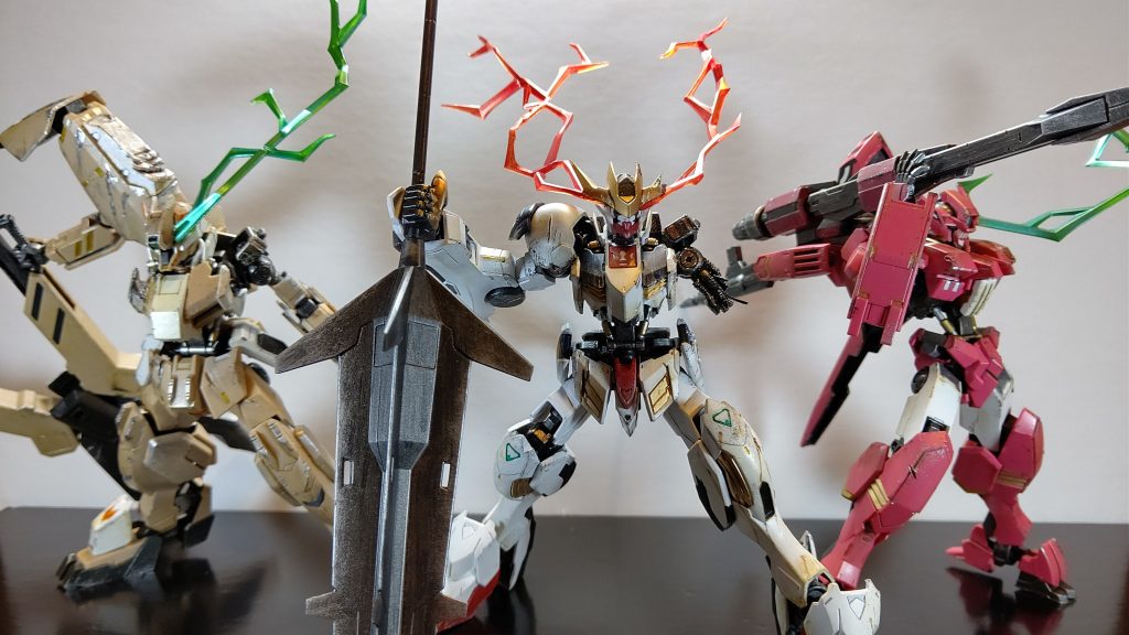 フラウロスが完成した事で、鉄華団揃い踏みです!!