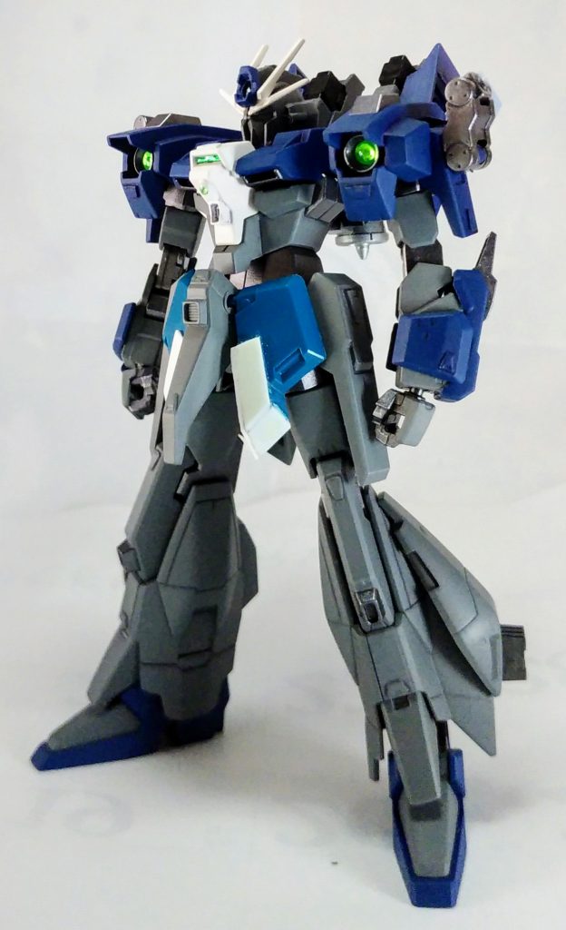 リゼルのスカートアーマー。スターク・ジェガンの増加装甲を使っての変更。【Zプラス】から【Re-GZ】や【リゼル】へ繋がる機体として制作したので各所に名残が残るように制作してみました。