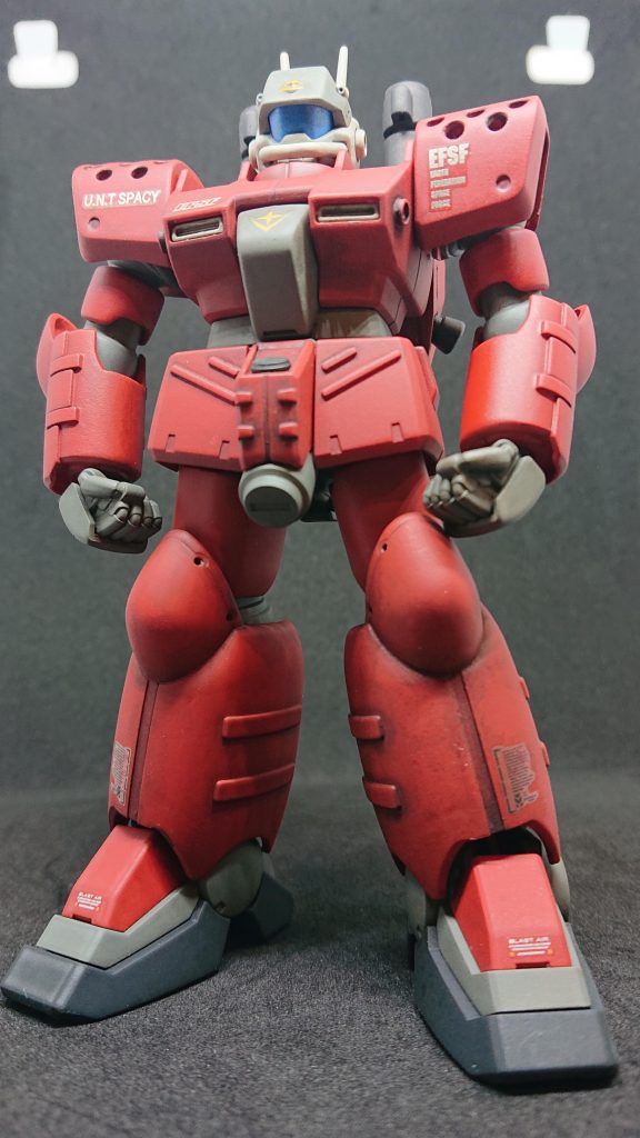 久しぶりに赤い機体を作成しました。